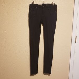 AG Adriano Goldschmied Jeggings Super‎ Skinny Glitter Size 28